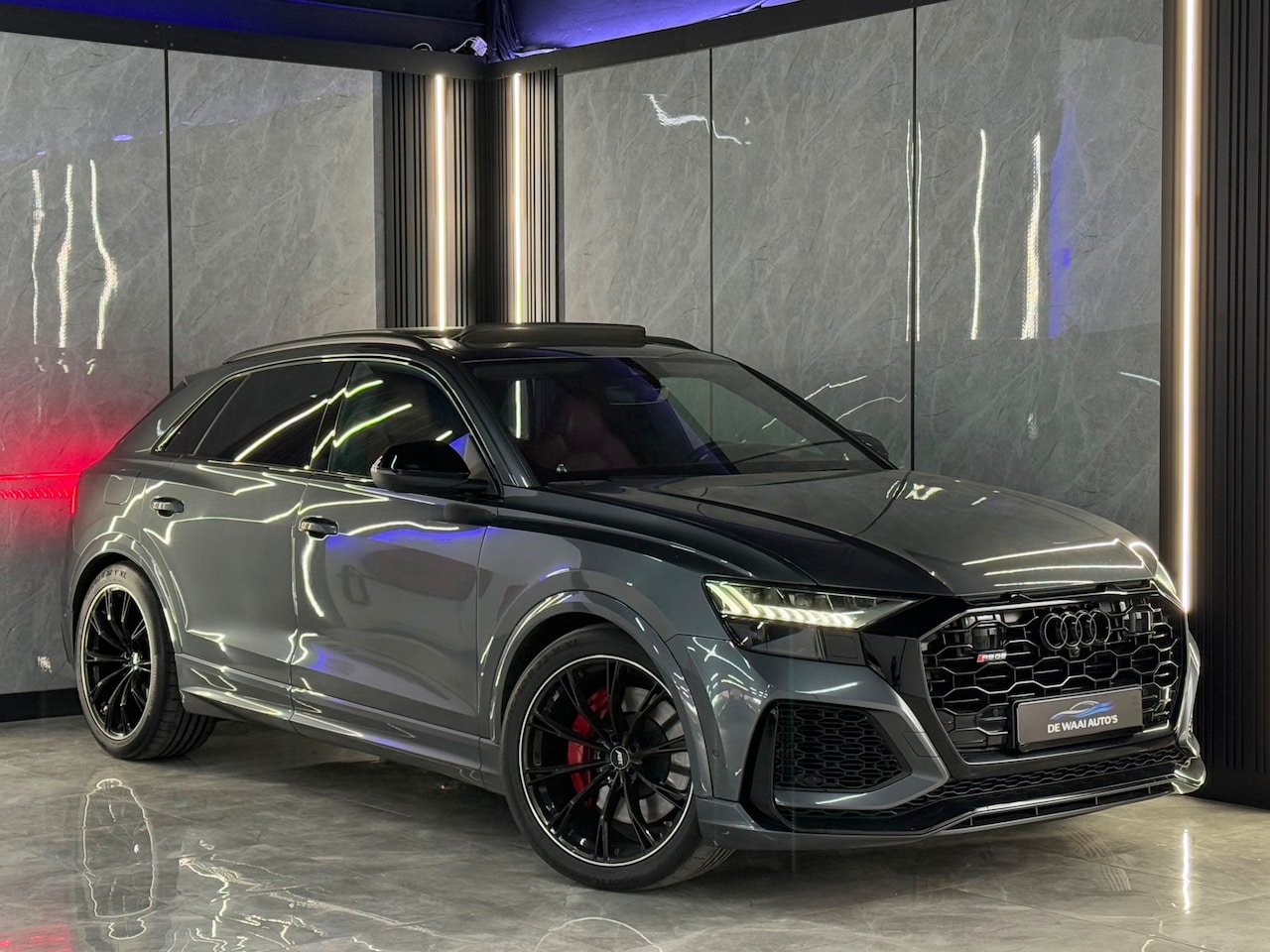 Audi SQ8 - 4.0 TDI Quattro B&O Advanced | Soft Close | HUD | 360° Camera | Matrix | Pano | Carbon int - AutoWereld.nl