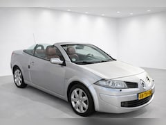 Renault Mégane coupé cabriolet - 2.0-16V Tech Line, Cabriolet, lichtmetaal, leder, airco, pdc, panoramadak, apk, inruil mog