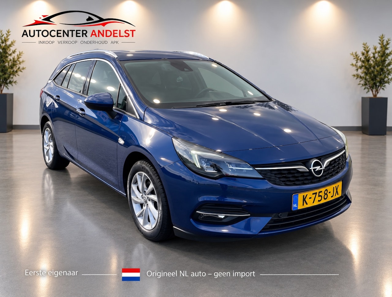 Opel Astra Sports Tourer - 1.2 Business Elegance 1.2 Business Elegance, Cam, Cruise, Climate, Navi, Carplay, 1e eig afk, Geen import, Nap, - AutoWereld.nl