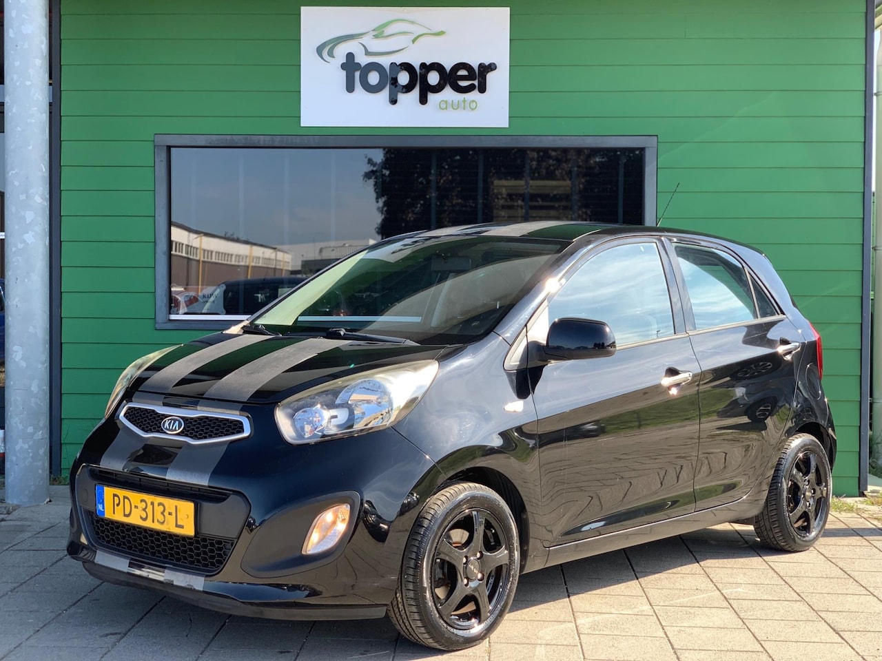 Kia Picanto - 1.0 CVVT Airco|Sport|Airco|Elektr.ramen|5-Deurs|Nieuwe APK| - AutoWereld.nl