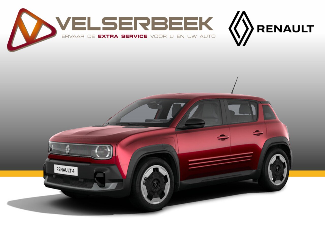 Renault 4 - urban range evolution 40 kWh "Snel te leveren" - AutoWereld.nl