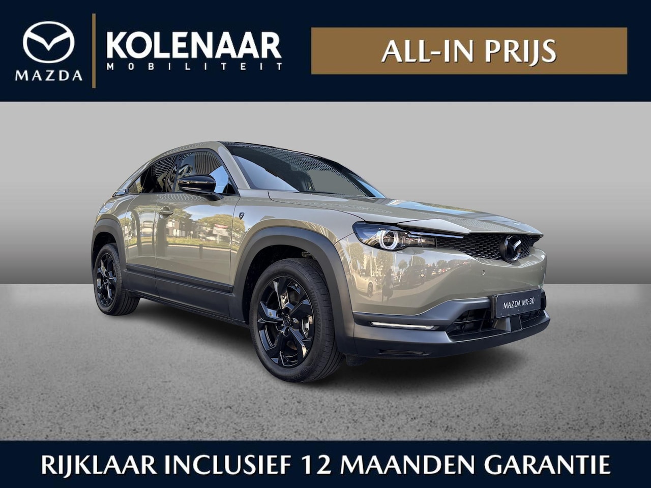 Mazda MX-30 - R-EV Nagisa Black Edition 170pk | Kolenaar Najaardeal | PHEV | SOH 99%| Dealeronderhouden - AutoWereld.nl