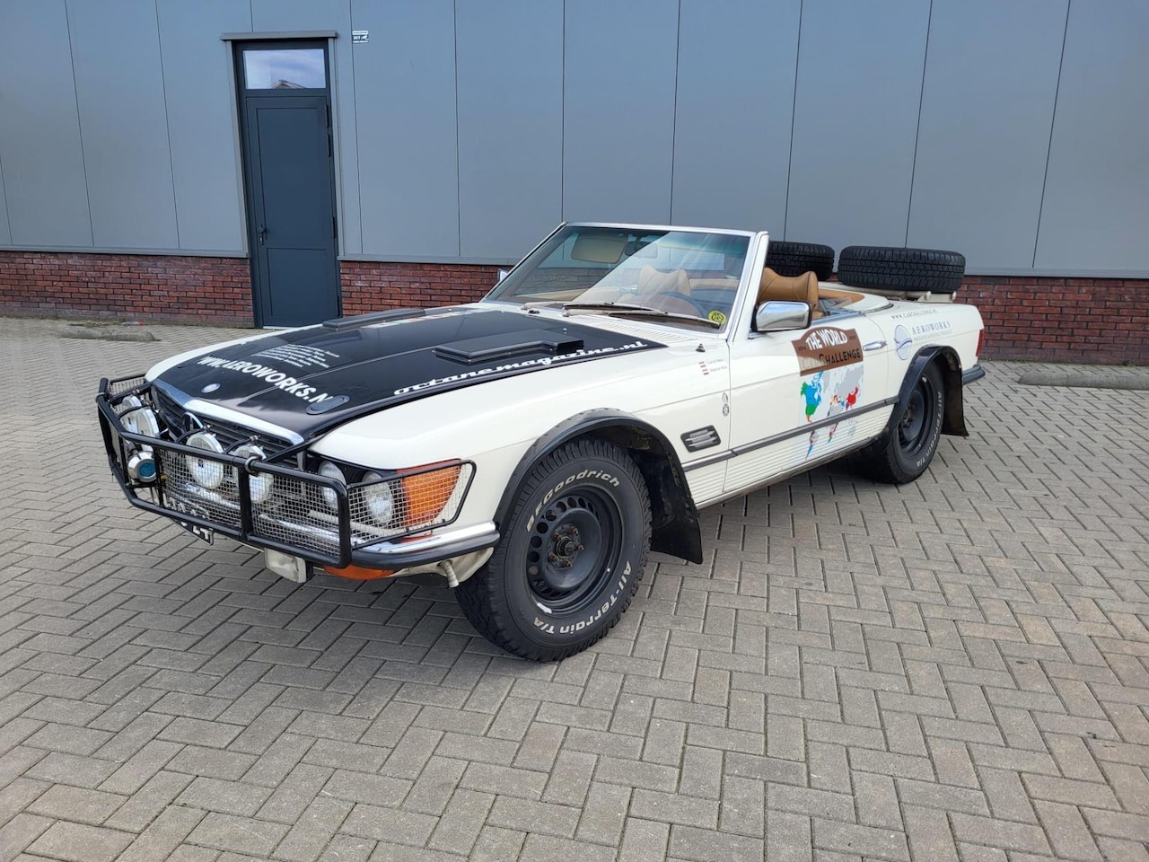 Mercedes-Benz SL-klasse Cabrio - 350 AUTOMAAT WIT 1972 - AutoWereld.nl