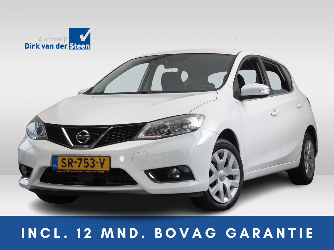 Nissan Pulsar - 1.2 DIG-T Visia | Cruise Control | Bluetooth | Airco | Parkeersensoren Achter | - AutoWereld.nl