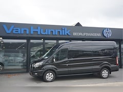Ford Transit - 350L L3H2 Limited AUT-10 RWD 165PK BPM VRIJ 3.5T Trekhaak, Navi, Adap. Cruise, 360° Cam NR
