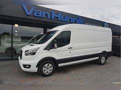 Ford Transit - 350L L3H2 Limited AUT-10 RWD 165PK BPM VRIJ 3.5T Trekhaak, Navi, Adap. Cruise, 360° Cam NR