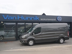 Ford Transit - 350L L3H2 Limited AUT-10 RWD 165PK BPM VRIJ 3.5T Trekhaak, Navi, Adap. Cruise, 360° Cam NR