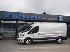 Ford Transit - 350L L3H2 Limited AUT-10 RWD 165PK BPM VRIJ 3.5T Trekhaak, Navi, Adap. Cruise, 360° Cam NR