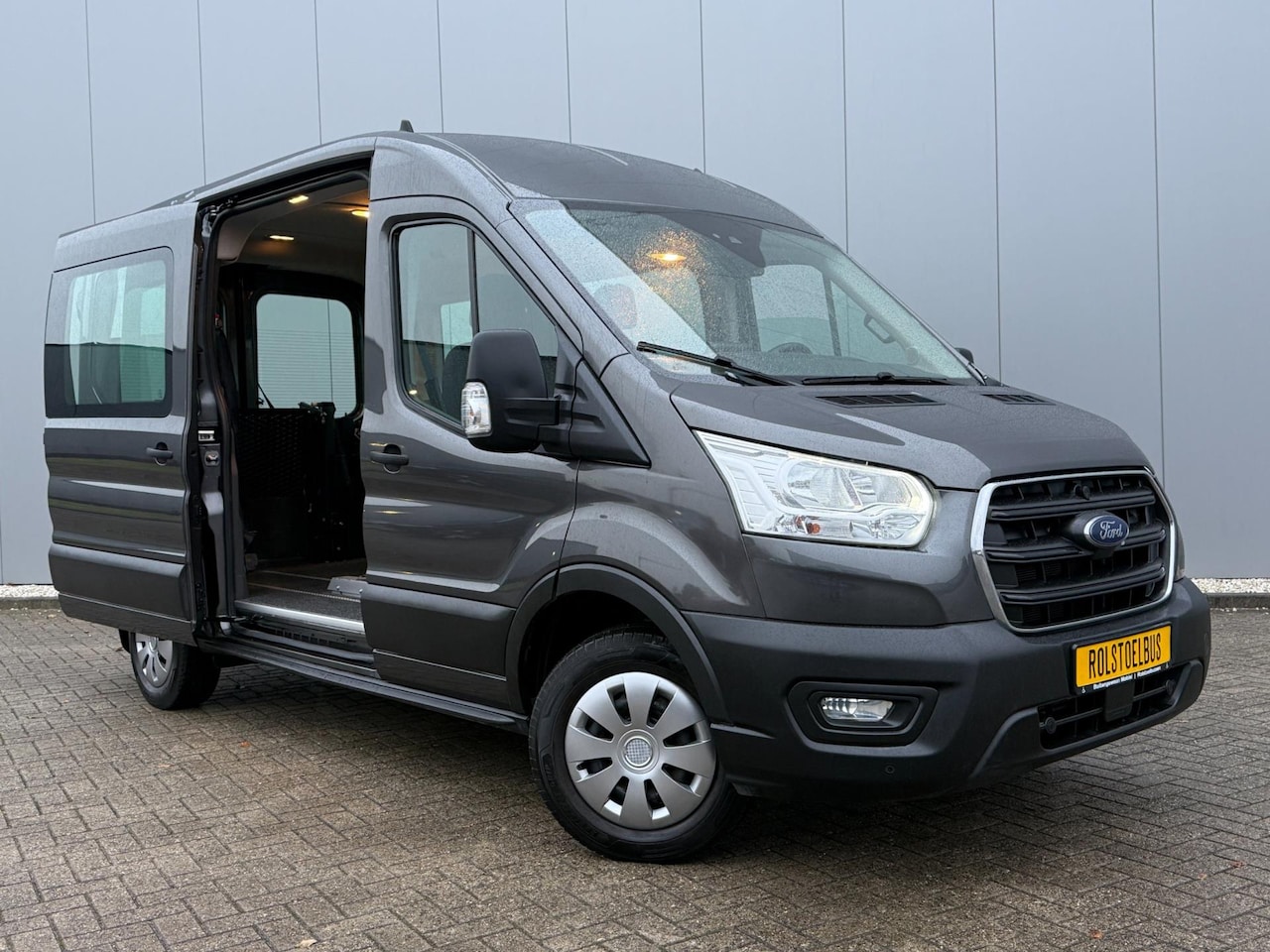 Ford Transit - Rolstoelbus (2022) Zelfrijder Automaat Airco - AutoWereld.nl