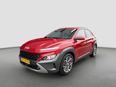 Hyundai Kona - 1.6 GDI HEV 141pk Premium | Leder | Premium Audio | Trekhaak | Dodehoek detectie | Camera