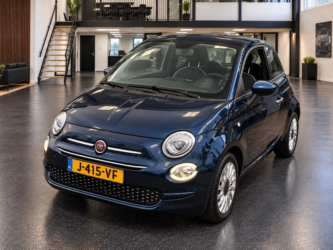 Fiat 500 - 1.2 Lounge Xenon|Navi|Carplay|Navi|Cruicecontrol - AutoWereld.nl