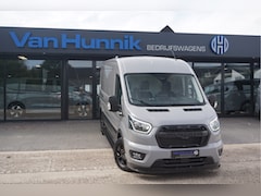 Ford Transit - 350L L3H2 JWR EDITION AUT-8 165PK BPM VRIJ Navi, Camera, Xenon, ACC, Trekhaak, 2x Schuifde