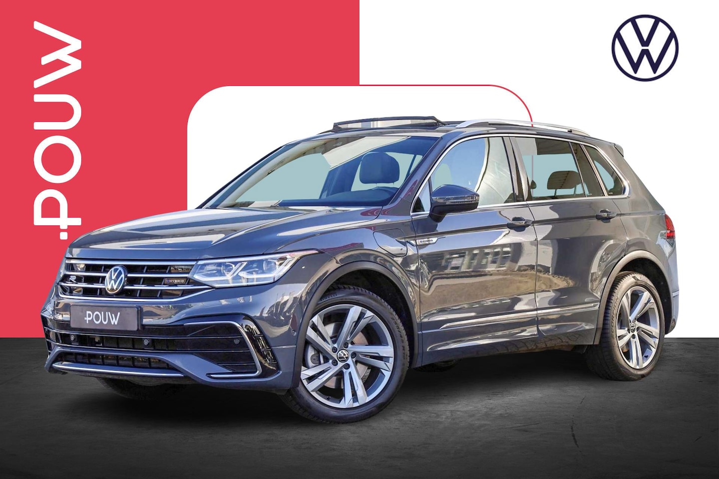 Volkswagen Tiguan - 1.4 TSI eHybrid 245pk R-Line Business+ | Achteruitrijcamera | Trekhaak | LM Velgen 19" - AutoWereld.nl