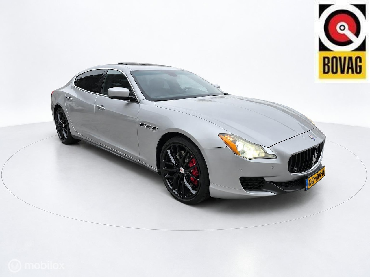 Maserati Quattroporte - 3.8 V8 GTS 2014 531PK LEDER/CLIMA/DAK! - AutoWereld.nl