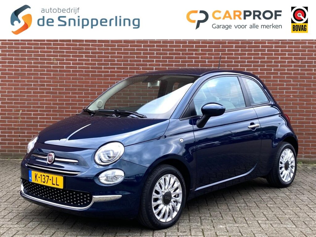 Fiat 500 - 1.0 HYBRID LOUNGE CARPLAY CRUISE DAB LMV PDC - AutoWereld.nl