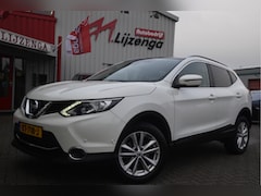 Nissan Qashqai - 1.2 Tekna Navi | LMV | PDC | Pano | Bluetooth | Camera | Leer