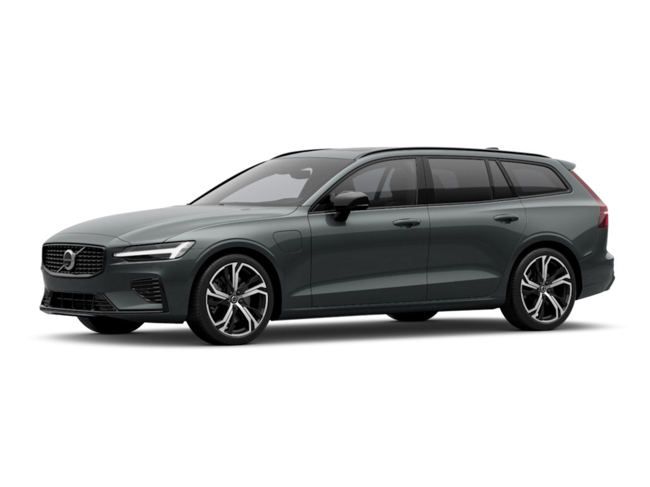 Volvo V60 - 2.0 T8 Plug-in hybrid AWD Ultra Dark | Elektrisch glazen panorama-dak | Extra getint glas - AutoWereld.nl