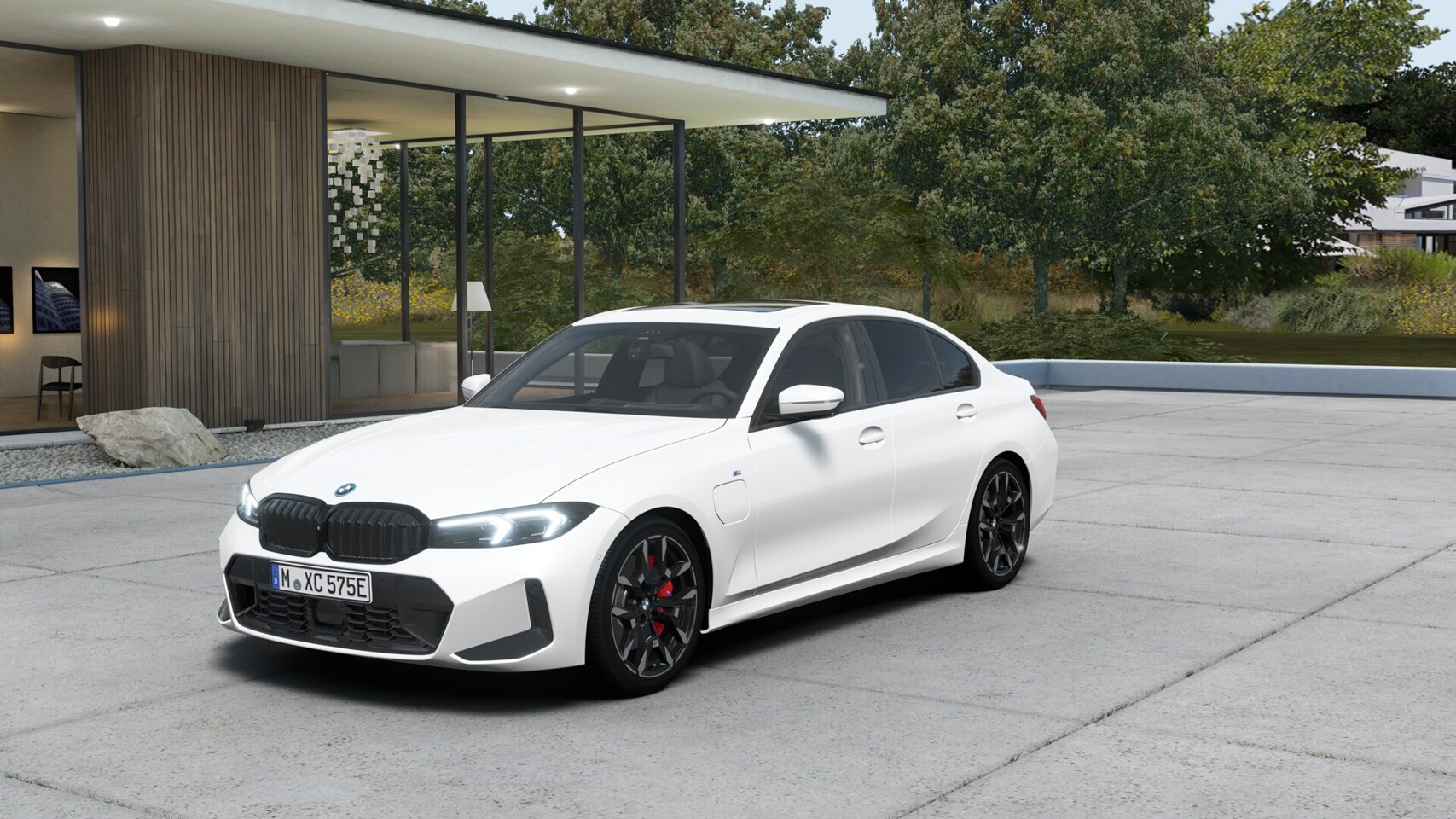 BMW 3-serie - 330e M Sport Automaat / Schuif-kanteldak / Sportstoelen / Adaptieve LED / Comfort Access / - AutoWereld.nl