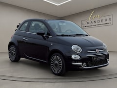 Fiat 500 C - 1.2 Lounge 2018 ZWART | Cabriolet | Stoelverwarming | Airco