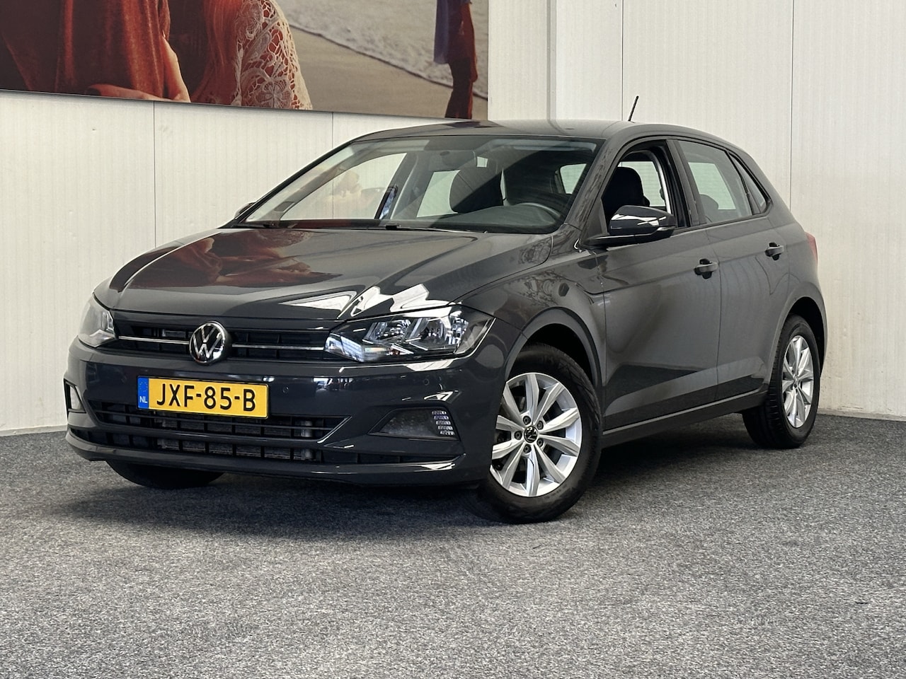 Volkswagen Polo - 1.0 TSI COMFORTLINE ADAPTIVE CRUISE CONTROL AIRCO NAVIGATIE BLUETOOTH ZEER MOOI !! - AutoWereld.nl