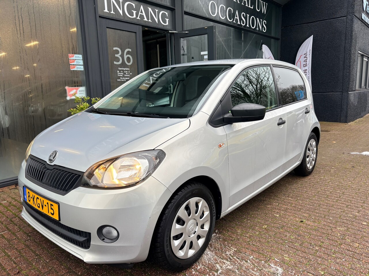 Skoda Citigo - 1.0 Greentech Arctic 121Dkm NAP/Airco/5-Drs - AutoWereld.nl