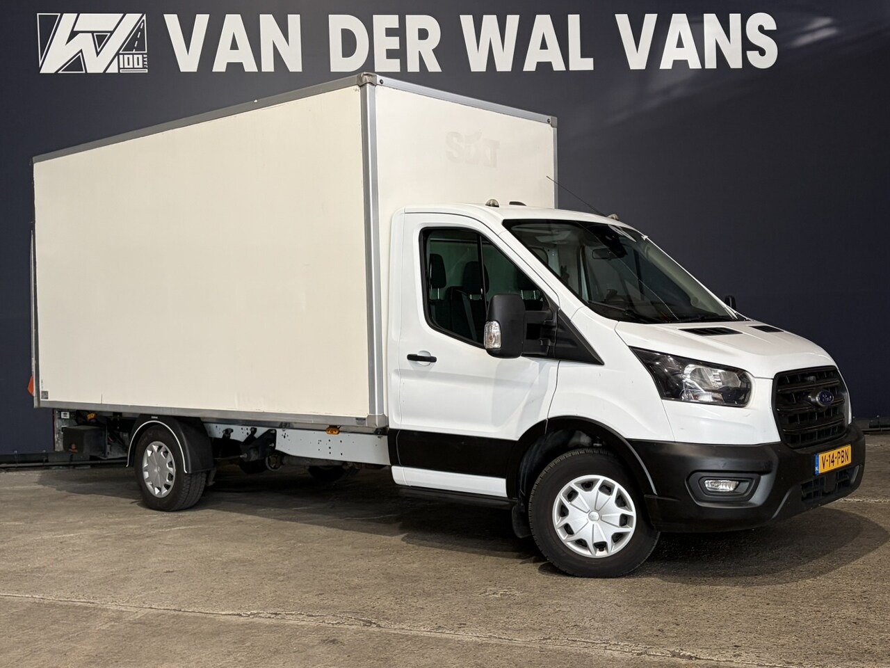 Ford Transit - 2.0 TDCI 131pk Bakwagen Laadklep Euro6 Airco | 1040kg laadvermogen | Cruisecontrol | Verwa - AutoWereld.nl