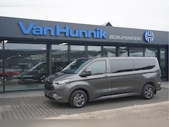Ford Transit Custom - 320L 2.5 PHEV 233PK Dubbel Cabine Limited PRIJS INCL. BPM 13" Navi, Adap. Cruise, Camera,