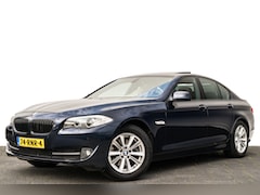 BMW 5-serie - 523i High Executive | Leder | Panoramadak | Memory | Org. NL | Zwarte Hemel | TV Schermen