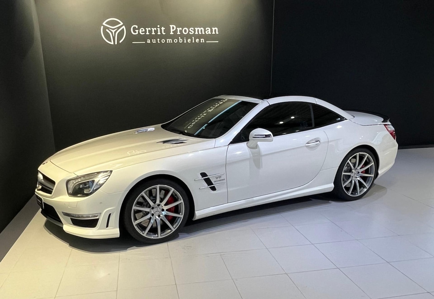 Mercedes-Benz SL-klasse Cabrio - 63 AMG P30 Performance | 31.219 km | 564pk | Sper | ABC | Diamantwit | Carbon | Schadevrij - AutoWereld.nl