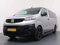 Fiat E-Scudo - L3H1 50kWh DUBBELE CABINE BLACK EDITION | Achterdeuren met ruiten | Airco | Metaalkleur