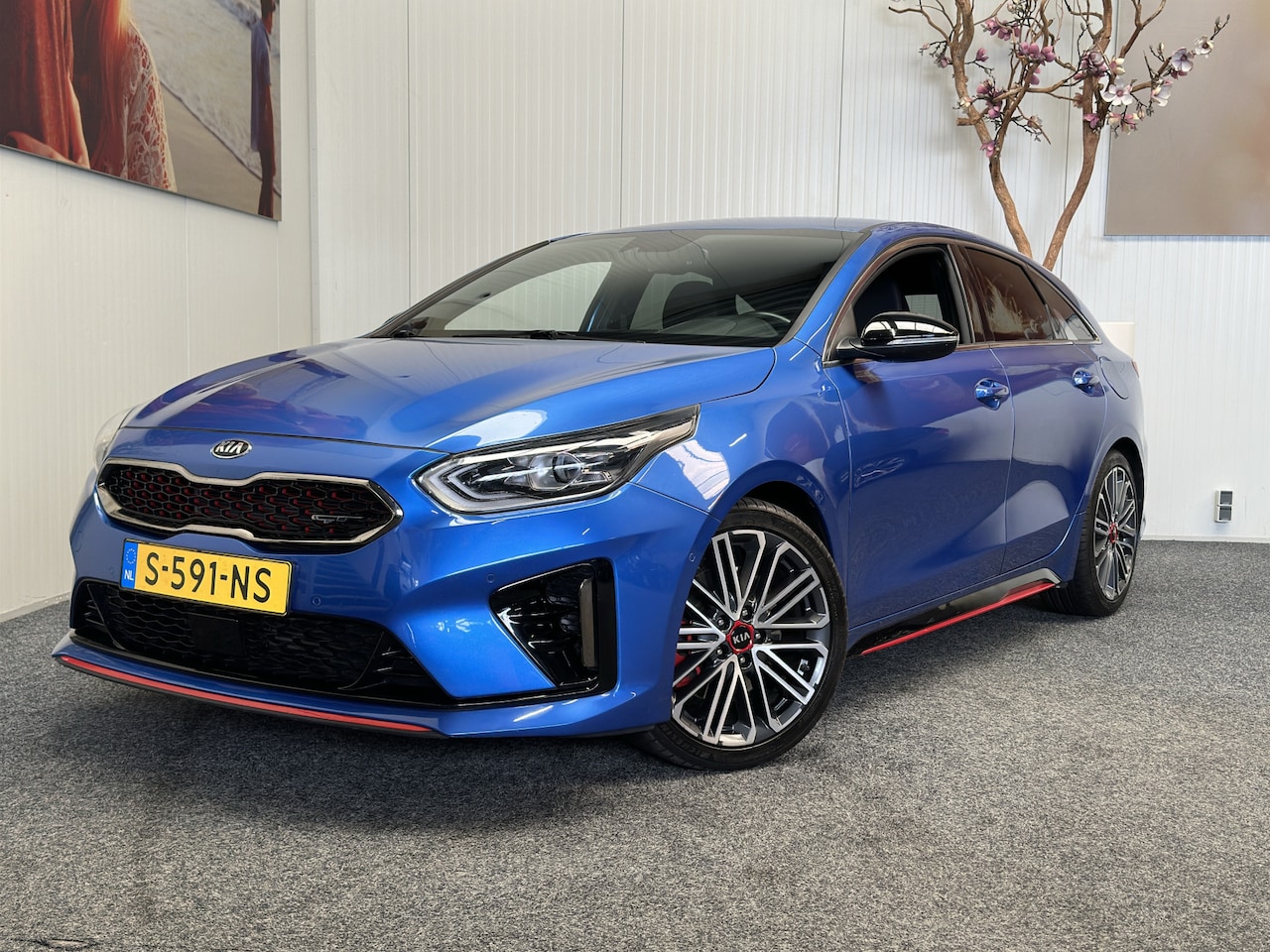 Kia Pro cee'd - 1.6 T-GDI GT LEDER/ALCANTARA ADAPTIVE CRUISE CONTROL ACHTERUITRIJCAMERA RIJSTROOKSENSOREN - AutoWereld.nl