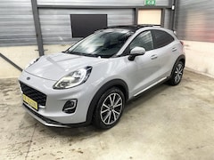 Ford Puma - 1.0 EcoBoost Hybrid Titanium full option 1ste eigenaar dealer onderhouden trekhaak panodak