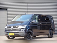 Volkswagen Transporter - 2.0 TDI L2 3-ZITS, 150PK AUT. LED, 2X SCHUIFDEUR, TREKHAAK, STANDKACHEL, STOELVERWARMING,
