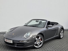 Porsche 911 Cabrio - 997 3.8 Carrera 4S Orgineel NL Historie Compleet | PCCM PLUS | DAB | Navigatie | Stoelverw