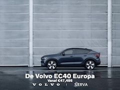 Volvo EC40 - Single Motor Extended Range Ultra Europa 82 kWh | Vanaf €47, 495