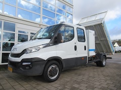 Iveco Daily - 35C14D 2.3 100KW EURO6 410 DOKA Dubbelcabine Kipper + Kist / Box