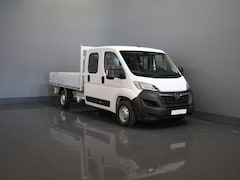 Opel Movano - 2.2 140 pk DC Dubbel Cabine Open Laadbak/ 7 Pers./ 2.5t Trekverm./ Cruise/ Airco/ 288x215x