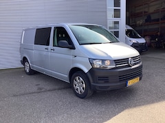 Volkswagen Transporter - 2.0 TDI 150 pk L2 DC Dubbel Cabine EXPORT 2.5t Trekverm./ Airco/ Camera/ Cruise/ 16”LMV/ T