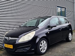 Opel Corsa - 1.0-12V Essentia 5drs 03-2008 Zwart Metallic APK NIEUW