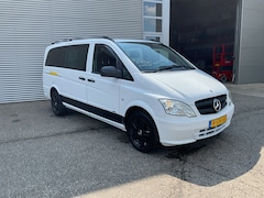 Mercedes-Benz Vito - 113 CDI L3 DC Dubbel Cabine EXPORT Carplay/ Airco/ Camera/ 17” LMV/ PDC/ Trekhaak