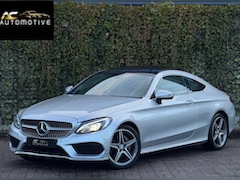 Mercedes-Benz C-klasse Coupé - 200 AMG-Line Pano/Automaat/Leder