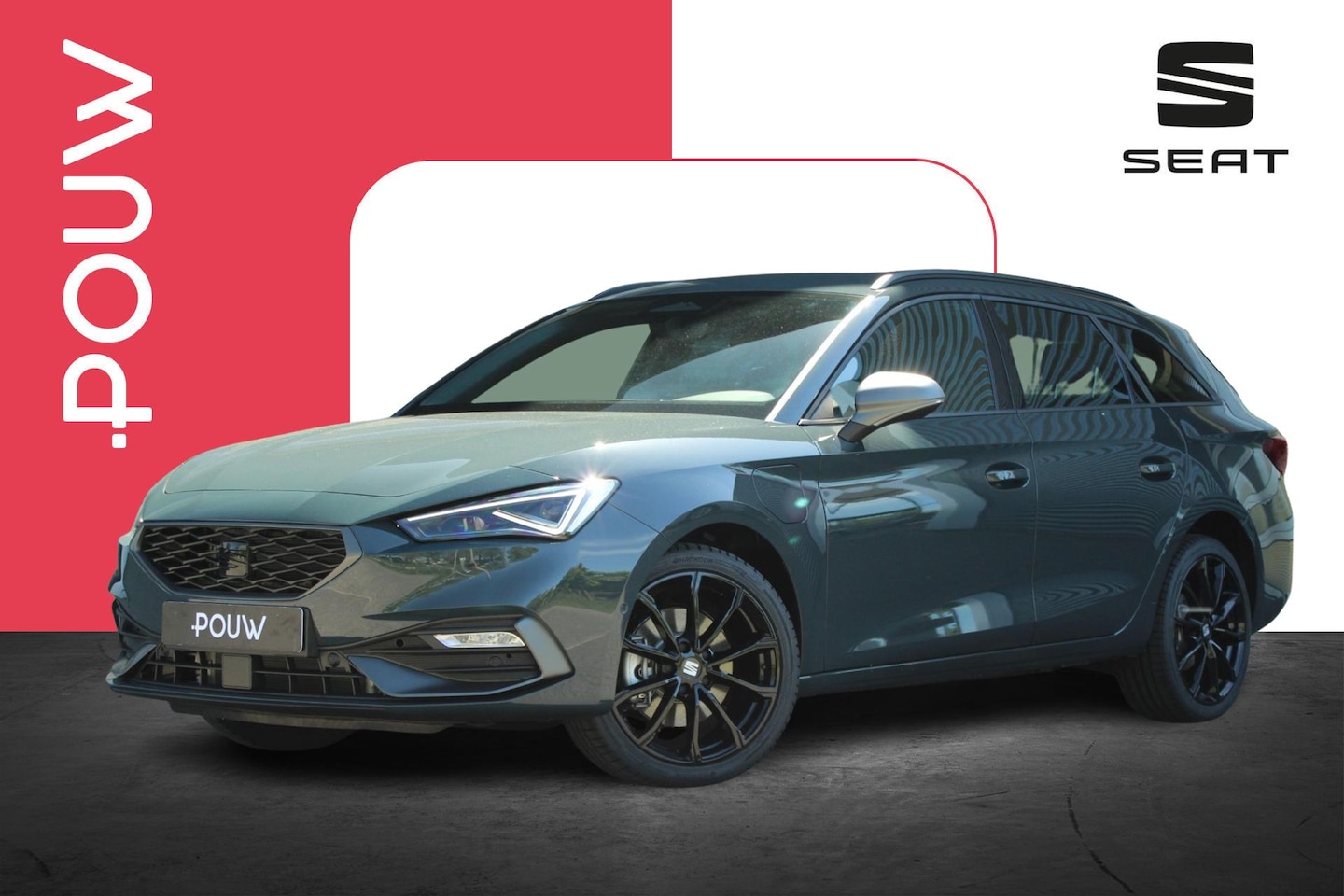 SEAT Leon Sportstourer - 1.5 TSI 204pk e-Hybrid FR Business | Midnight Pack | Safe Driving Pack - AutoWereld.nl