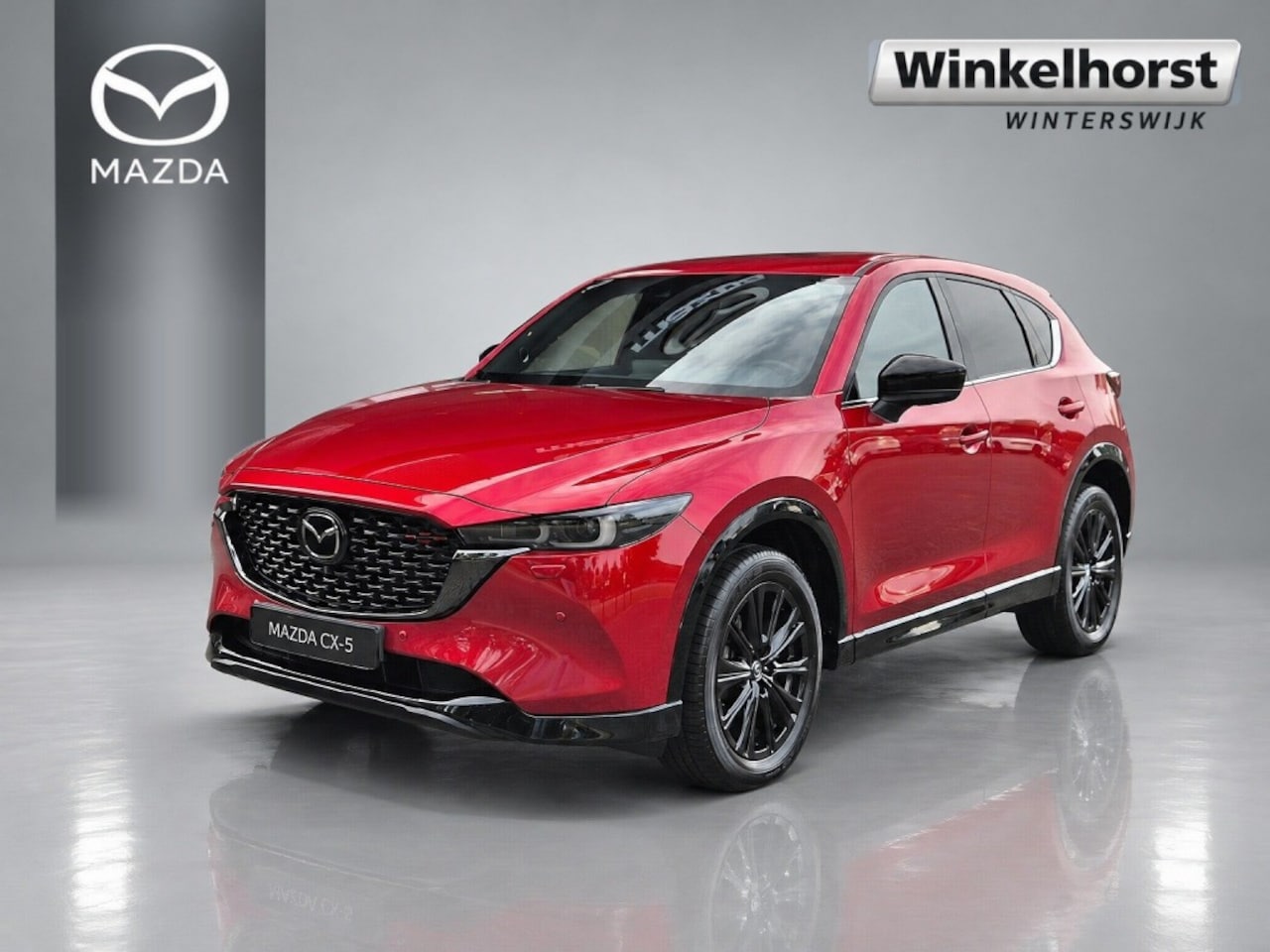 Mazda CX-5 - E- SKYACTIV- G 2.5 194 6AT AWD HOMURA M-HYBRID / Sunroof - AutoWereld.nl