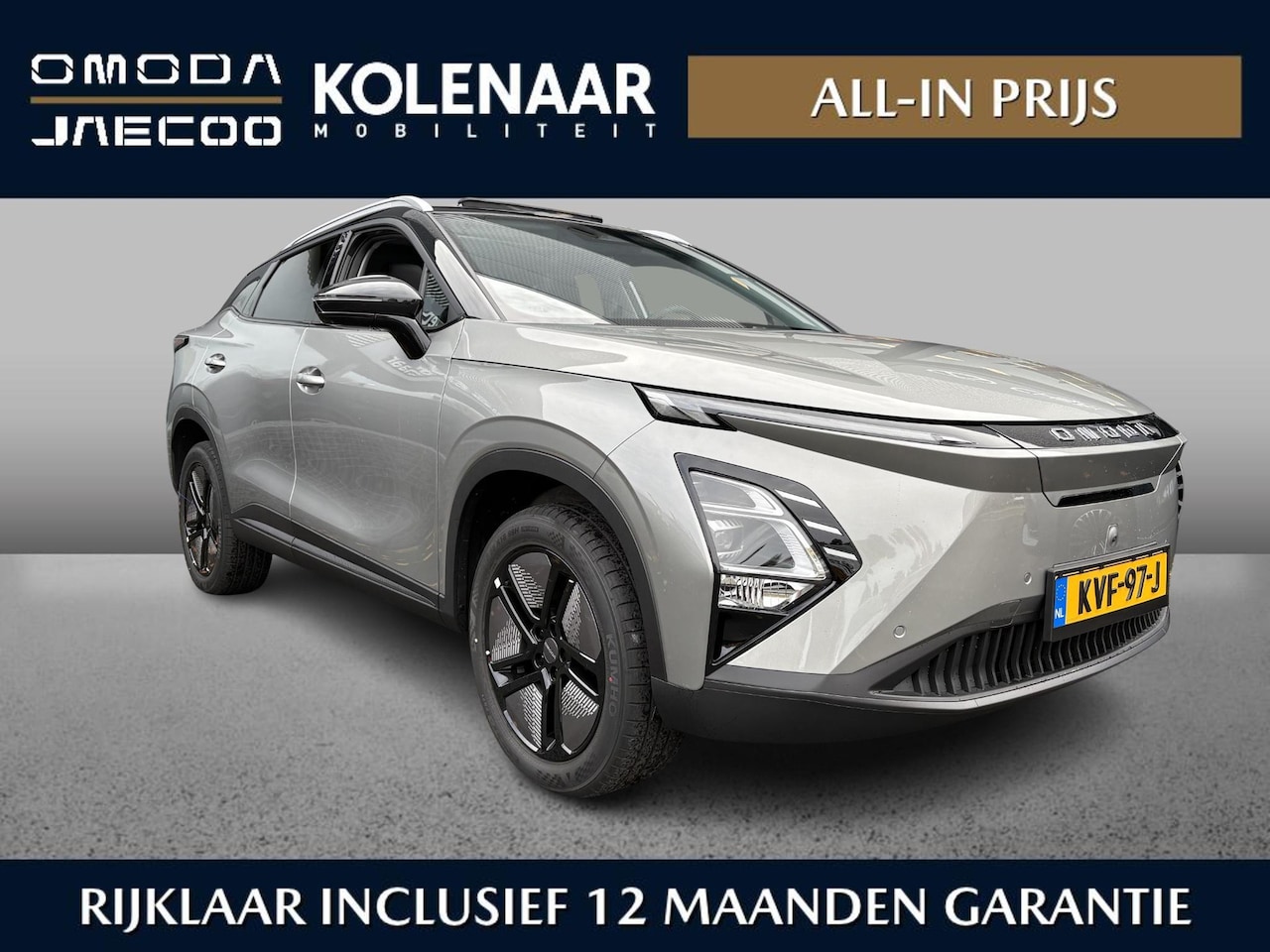 Omoda 5 - EV Premium 61 kWh | Kolenaar Najaardeal | Demo* | Navi | Keyless | Schuif-/kanteldak | Ada - AutoWereld.nl