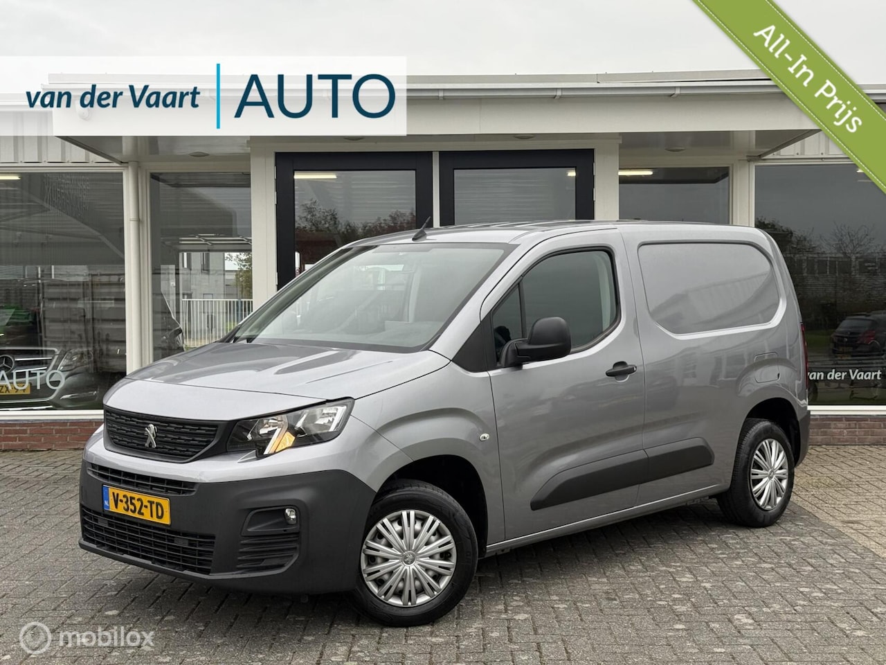 Peugeot Partner - bestel 1.6 BlueHDI Premium 100PK / Cruise / Airco - AutoWereld.nl