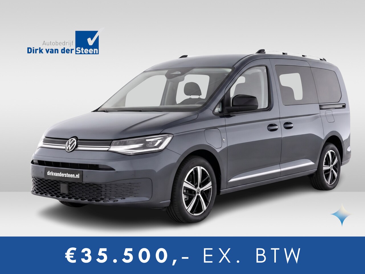 Volkswagen Caddy Maxi - 1.5 TSI Hybride Style 7 Persoons | Achteruitrijcamera | Parkeersensor voor en achter | Zij - AutoWereld.nl