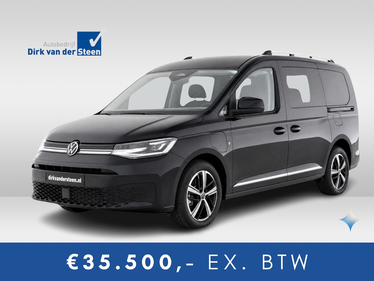 Volkswagen Caddy Maxi - 1.5 TSI Hybride Style 7 Persoons | Achteruitrijcamera | Parkeersensor voor en achter | Zij - AutoWereld.nl