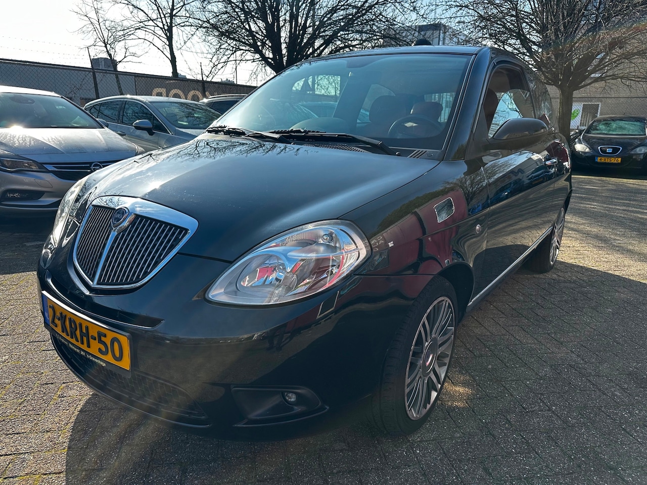 Lancia Y(psilon) - Ypsilon 1.4-16V Platino, Automaat,leer , opendak - AutoWereld.nl