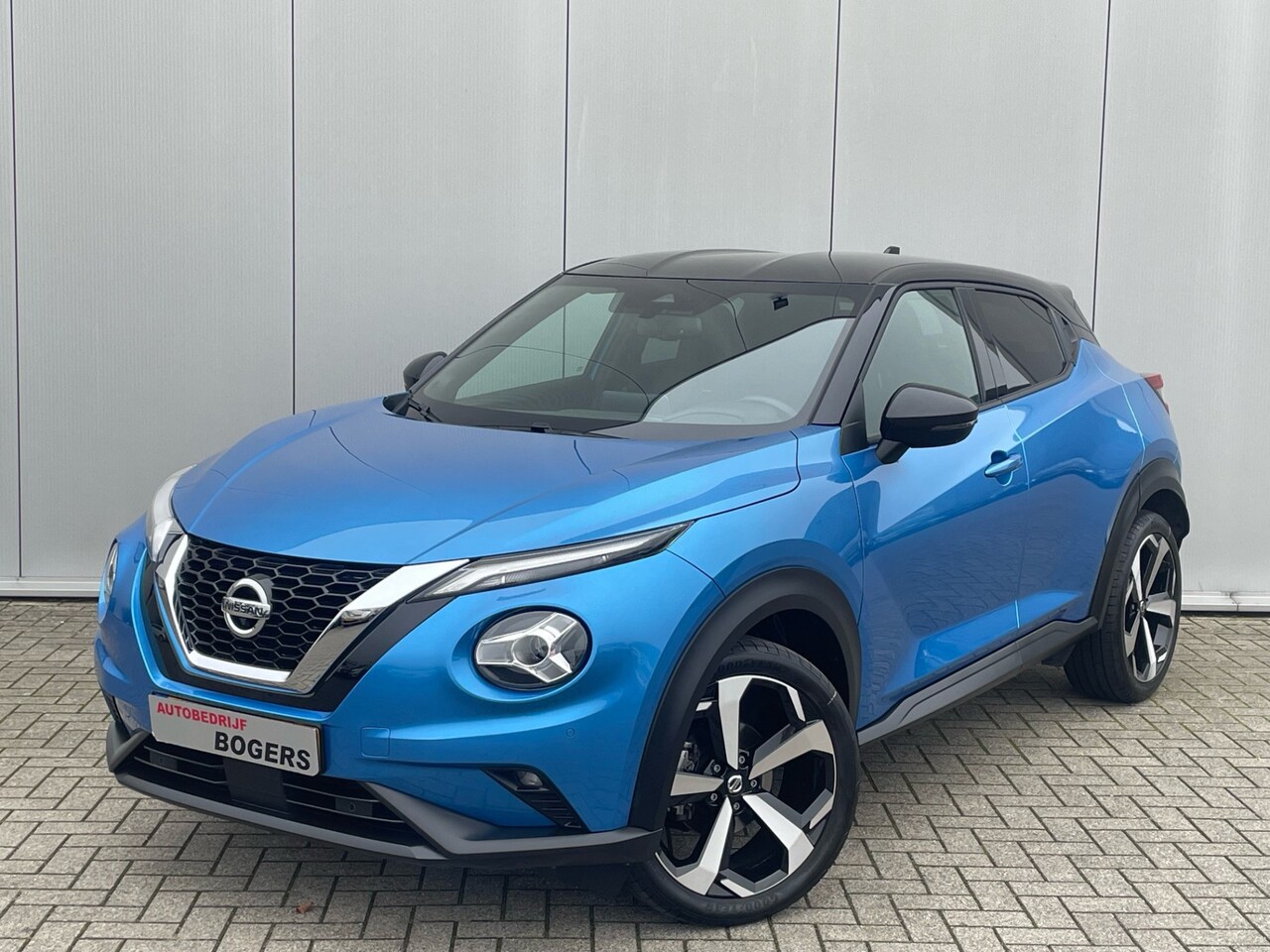 Nissan Juke - 1.0 DIG-T Tekna Automaat Navigatie, Half Leder, Climate Control, 360 Camera, 19"Lm, Adapti - AutoWereld.nl