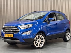 Ford EcoSport - 1.0 EcoBoost Titanium Half Leer Climat Cruise Apple Carplay Parkeersensor Dealeronderhoude